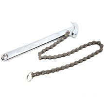 Eosnow Raccordi per utensili per filtro olio a cricchetto reversibile con chiave a catena regolabile con chiave a catena da 9 pollici