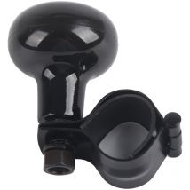 Ej.Life Lenkradknopf Fahrzeuglenkknopf, Universal Car Steering Ball Hochleistungslenkkugel Schwarz