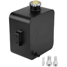 Eosnow Serbatoio Di Troppo Pieno Del Liquido Di Raffreddamento, Serbatoio Dell'acqua Di Ricambio Universale In Lega Di Alluminio Da 2,5 Litri Nero Per