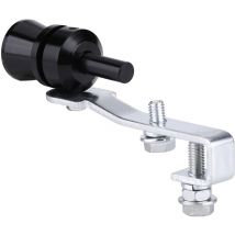 Eosnow - Silencieux d'échappement sonore Turbo pour voiture noire, simulateur de Valve de soufflage automatique m