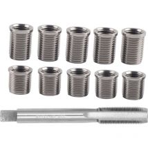 Strumento di riparazione della filettatura della candela Bullone M10x1.0 + Kit hardware accessori auto rubinetto M12x1.0 - Eosnow