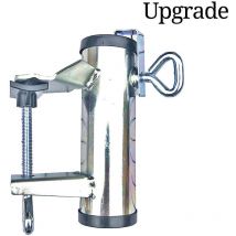 Support de Parasol Flexible et robuste, support de Parasol en acier inoxydable, Clip fixe pour parapluie de balcon de jardin - Eosnow