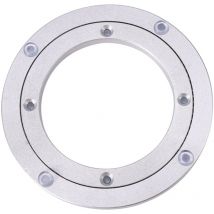 Eosnow - Table à manger ronde de plateau tournant de plaque d'appui tournante résistante d'alliage d'aluminium
