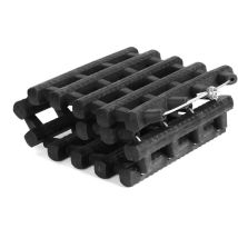 Tapis de Traction de récupération 60cm 23,6 pouces, planche de traction d'urgence Portable, échelle de pneu, chaînes antidérapantes pour glace, neige