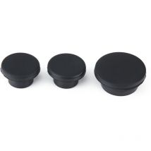 Eosnow - Tappo in gomma per portellone posteriore da 3 pezzi per Jeep Wrangler jk 2007-2018 Porta ruota di scorta Elimina