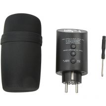 Eosnow - Jeffergarden Testeur de prise électrique, testeur de tension de prise, testeur de fuite, écran lcd, prise ue 220V