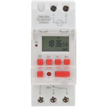 Eosnow Tm919bk 85265v Ac 30a Lcd Interruptores Temporizadores Digitales Programables De 7 Días