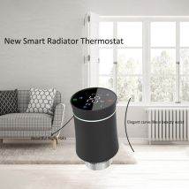 Eosnow Tuya Zigbee Trv-thermostatventile, Led-anzeige, Intelligenter Haushaltstemperaturregler, Konstanter Heizkörperthermostat, Kompatibel Mit Alexa