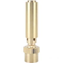 Eosnow Ugello per fontana Colonna in ottone Teste per ugelli per fontana Attrezzatura per fontana per laghetto da giardino G3/4 pollici
