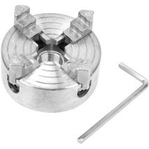 Eosnow Z011A 4-Backen-Spannfutterklemme aus Zinklegierung für Mini-Metalldrehmaschinen