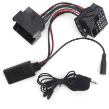 Adaptateur Audio Bluetooth 5.0 aux 12 broches, avec Microphone, cble de 59,1 pouces, adapté à Opel CD30 CDC40 CD70 - Eosnow