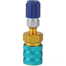 QC1234L + 13LS5V1 R1234YF connecteur rapide côté bas pour voiture, réfrigérant ac, liquide fluoré - Eosnow