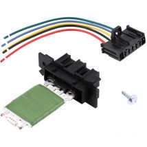 Résistance de ventilateur de ventilateur de moteur de chauffage avec faisceau de prise de réparation de cblage pour Fiat Grande Punto Qubo - Eosnow