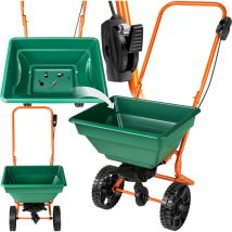 Tectake - pandeur 25 l Quantité d'épandage réglable 75 x 46 x 105 cm