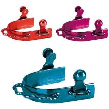 Fuchsia - Eperons western en fer coloré