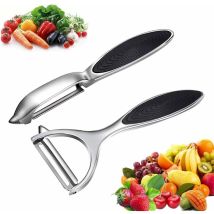 Fei Yu - plucheur de Pommes de Terre de Cuisine - éplucheur pivotant en Forme de y en Acier Inoxydable pour légumes, Carottes, Fruits, avec poignée