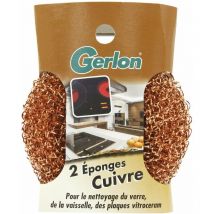 Eponge cuivre x2 Gerlon