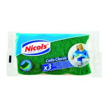 Eponge grat 3 couches x3