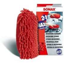 Éponge microfibre – 428100 – Éponge pour lavage de voiture – 1 pc(s) – SONAX