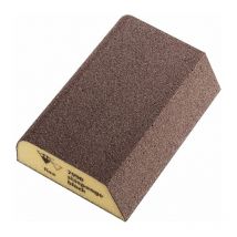Lot de 10 éponges abrasives Sia Abrasives - Grain 100 Fin - 4 faces