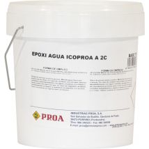 Proa - epoxi agua ico 2 componentes, Gris medio Ral 7042 3lts - gris Medio ral 7042