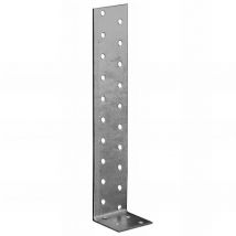 Fixtout - querre ancrage béton galvanisée - 400 x 40 x 40 x 2,0 mm