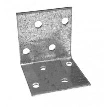 Equerre d'assemblage acier galvanisé 40x40x40, épaisseur 2 mm