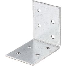 Équerre D'Assemblage – Galvanisée Sendzimir – 50 X 50 X 40 Mm – Set De 25 Pièces – Marque Alberts