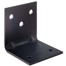 Simpson 10 Winkel 40x40x40 schwarz mit Schrauben