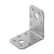 Equerre d'assemblage acier galvanisé 60x60x45, épaisseur 2.5 mm