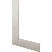 Forum - querre d'atelier sans butée, din 875/I, en acier inoxydable, forme a, Long. des branches : 100 x 70 mm, Coupe transversale 20 x 5 mm