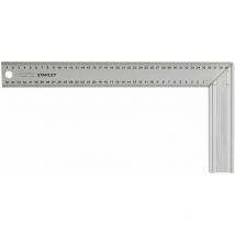 Equerre Menuisier - Graduation Recto-Verso Classe ii - 400 mm - Acier Inoxydable Stanley 1-45-687