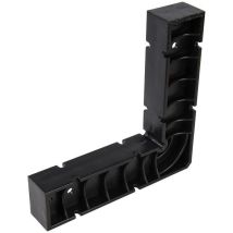 Équerre de montage Clamp-It 55727 – 515239 – Équerre de fixation – Longueur : 203 mm, Matières : Plastique robuste, Hauteur : 38 mm, Largeur : 0.36 kg