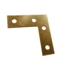 Equerre de renfort en acier inox 120x17x1,2mm