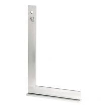 Helios Preisser - 0374408 Équerre de serrurier avec butée 150 x 100 mm 90 °