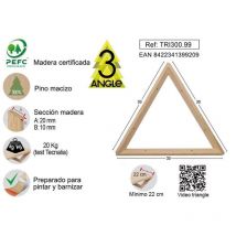 Astigarraga - equerre multiposition triangle 30cm