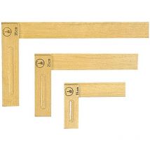 Equerre en hêtre blanc 250mm