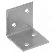 Querre large galvanisée - 40 x 40 x 40 x 1,5 mm