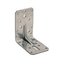 Querre mixte d'assemblage avec renfort Waelbers E2 - 90x90x60mm - Épais.2.5mm - 4904.11