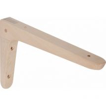 Equerre moderne bois hêtre 200 x 125