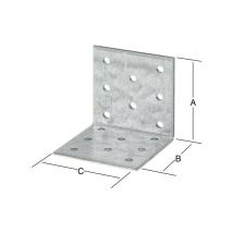 Equerre perforée 60X60X60 galvanisé.. ce