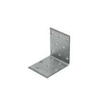Equerre perforée simple zinguée - 100 x 100 x 100 x 2.5