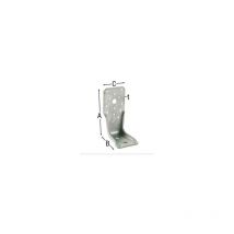 Querre renforcée pour ossature bois simpson - A285xB85xC65 mm - AKR285X3L