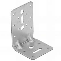 Querre renforcée galvanisée - 95 x 65 x 65 x 2,5 mm