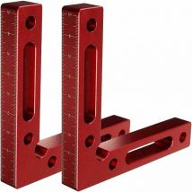 Équerres De Positionnement À 90 Degrés En Alliage D'Aluminium, Carré De Serrage 12 X 12 Cm, Pinces À Angle Droit, Outil De Menuiserie Pour Le Serrage