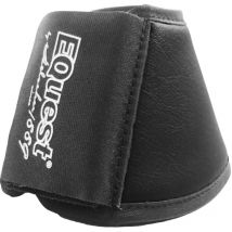 Hufglocke Waschleder, Premium Schutz Für Pferde, 2er Set - Schwarz, L - Equest