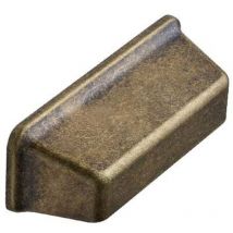 Furnipart - Equester - Concha 64mm 39 Latón Antiguo - equester cup - Tirador tipo cazoleta de estilo vintage