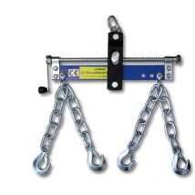 Bigb - Wiltec Posicionador de motores de hasta 750 kg barra de grúa ajustable, bloque de grúa para montaje y desmontaje de motores equilibrador