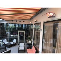 Equilibre infrarouge design 1,5 kW couleur inox muller intuitiv M107163