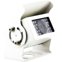 Equinoxe - caméra de recul filaire 28 leds blanche